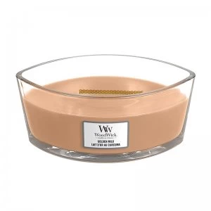 Image of WoodWick Golden Milk Ellipse Candle 453.6g