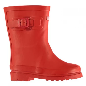 Image of Kangol Tall Wellingtons - Red