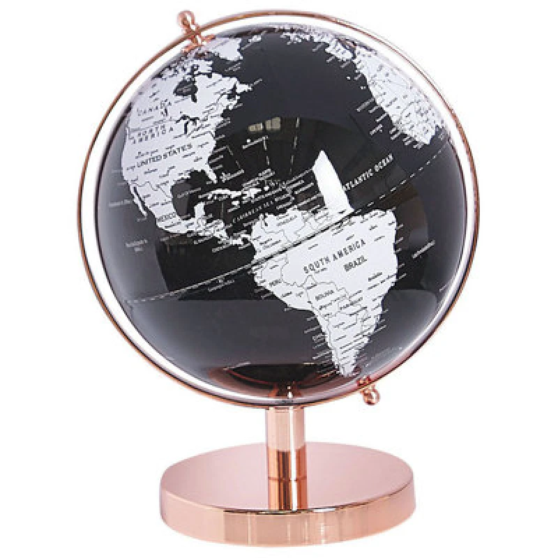 Image of Beliani Globe Cabot Black 28 Cm
