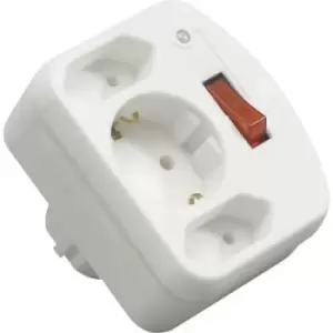 Image of REV 00135501 Socket splitter White