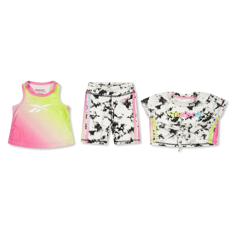 Image of Reebok Kids Clothing Set Black/White female 9-12 Mnth