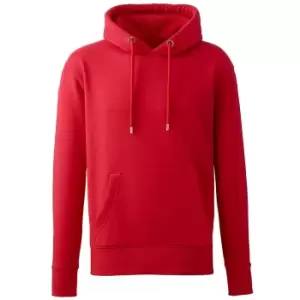 Image of Anthem Mens Organic Hoodie (M) (Red)