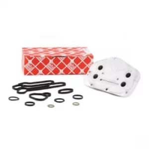 Image of FEBI BILSTEIN Oil Cooler ALFA ROMEO,SAAB,CHEVROLET 101406 55355603,55355603S2,55355603S2 Oil Cooler, engine oil 55355603S2,55355603,55355603S2,5650833