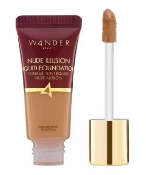 Image of Wander Beauty Nude Illusion Liquid Foundation Golden Tan