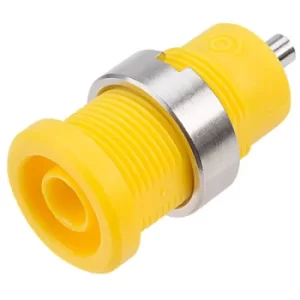 Image of PJP 3270-C-J Yellow 4mm Safety Socket 3270 Series