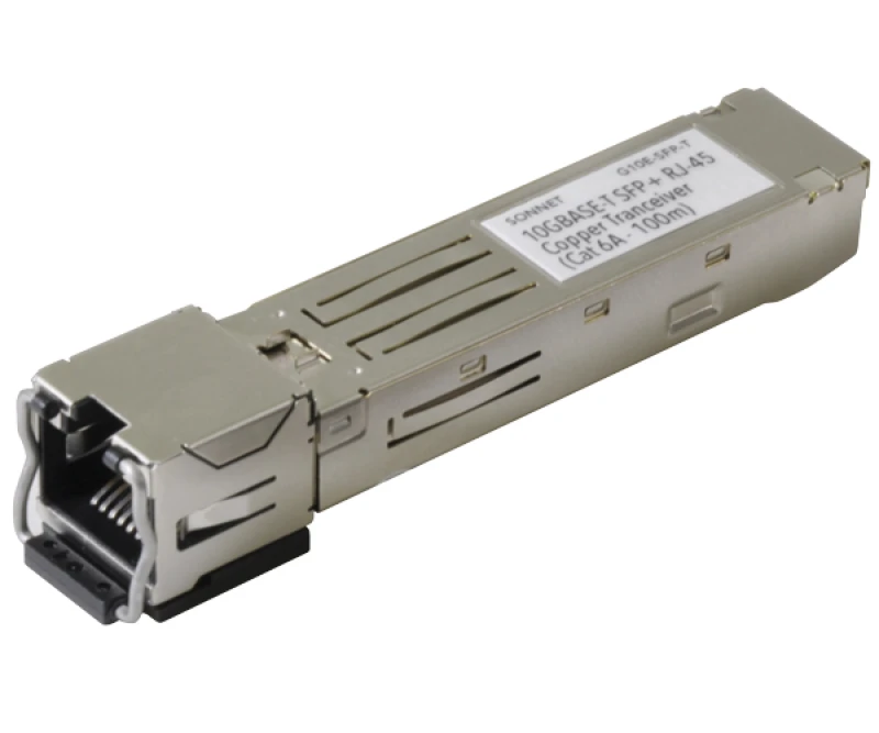 Image of Sonnet G10E-SFP-T network transceiver module Copper 10000 Mbps SFP+