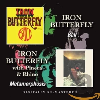 Image of Iron Butterfly - Ball/Metamorphosis CD