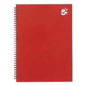 Image of 5 Star Office Twinbound Hardback A4 140Pg Berry Ref 943466 [Pack 5]