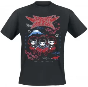 Image of Babymetal Pixel Tokyo T-Shirt black