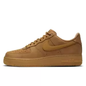 Image of Nike Air Force 1 '07 Wb, Flax/wheat-gum Light Brown-black