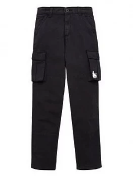 Image of Money Boys Ripstop Cargo Trouser - Black