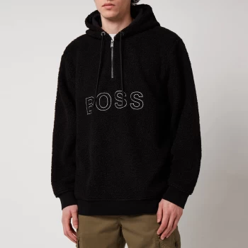 Image of BOSS Casual Mens Zetedy Pullover Hoodie - Black - S