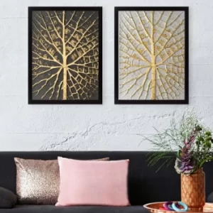 Image of SET_034 Multicolor Decorative Framed Painting (2 Pieces)