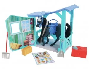 Image of JP Spirit Classic Horse and Stable Set