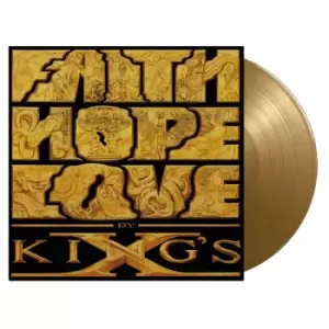 Image of King's X - Faith Hope Love Gold Vinyl