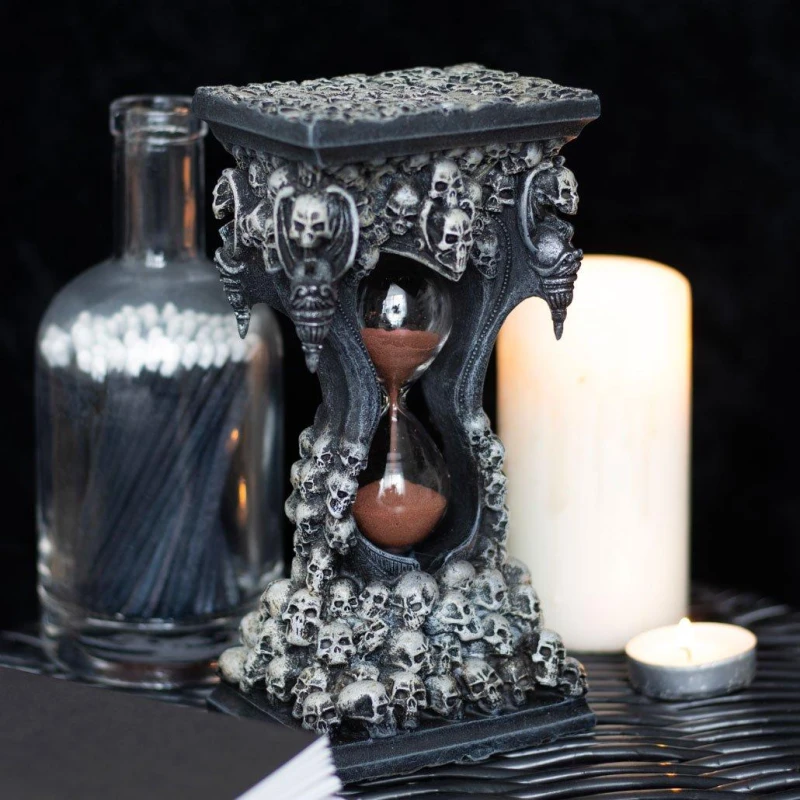 Image of Something Different 7.5" Sands of Death Hourglass Timer - Multi Multi One Size