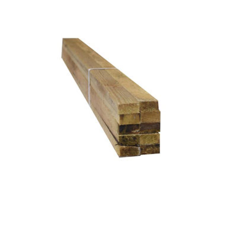 Image of Snowdon Timber Reject Treated 2X1 Batten (T) 19mm (W) 38mm (L) 2.4M - Pack Of 10