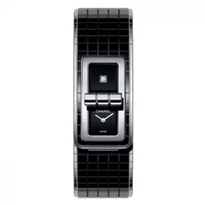 Image of Chanel Code Coco Ladies Black Bracelet Watch