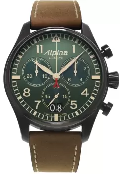 Image of Alpina Watch Starter Pilot - Green