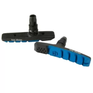Image of Box Three BMX Flow Brake Pads 70mm Blue