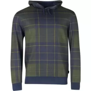 Image of Barbour Syston Popover Hoodie - Green