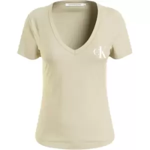 Image of Calvin Klein Jeans Logo Tee - Green