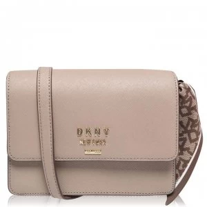 Image of DKNY Small Flap Cross Body Bag - SoftClay 4F2