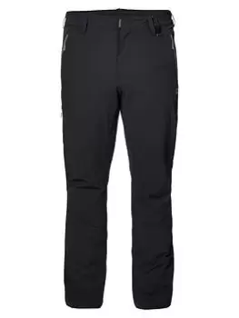 Image of Jack Wolfskin Active X Trousers - Black, Size 40, Men