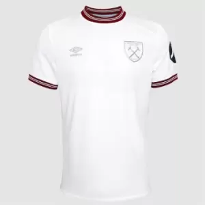Image of Umbro West Ham United Home Shirt 2023 2024 Juniors - White