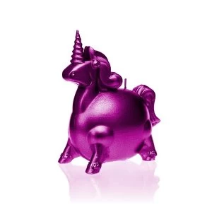 Image of Pink Metallic Unicorn Candle