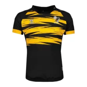 Image of Hummel Wasps Replica Away T-Shirt Mens - Black
