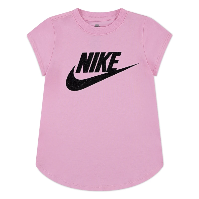 Image of Nike Short Sleeve T-Shirt Infant Girls Regular Fit T-Shirts 2 - 3 Years Pink 31405806125