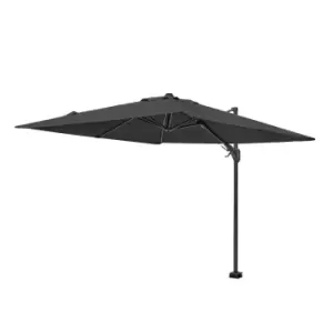 Image of Platinum Voyager T2 2.7m Square Parasol (base not included) - Anthracite Grey