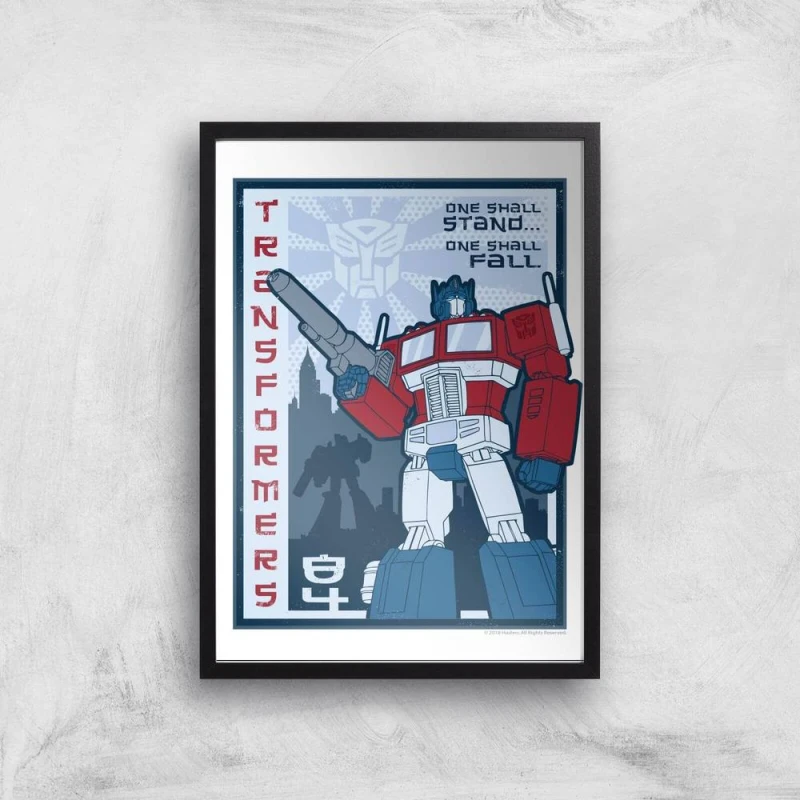 Image of Transformers One Shall Stand Poster Art Print - A2 - Print Only