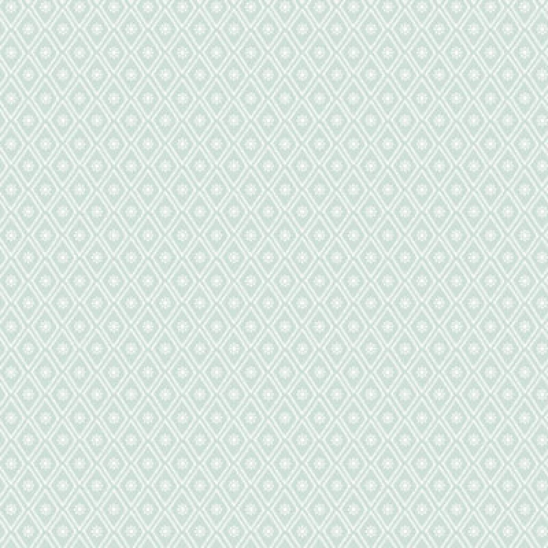 Image of Hoopla Walls Ditsy Diamond - Seaglass 10M Wallpaper