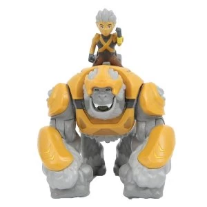 Image of Gorok Hyperbeast & Trek Rock Boy (Gormiti HyperBeasts) Action Figure Pack