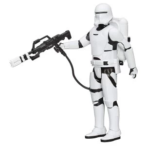 Image of Star Wars The Force Awakens Hero Deluxe Figure - First Order Flametrooper
