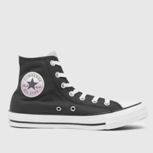 Image of Converse Dark Grey Ombre Hi Trainers