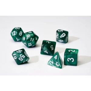 Image of Sirius Dice - Pearl Green Poly Set