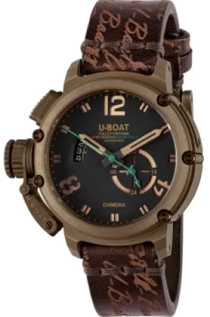 Image of U-Boat Watch Chimera Green Bronze Limited Edition