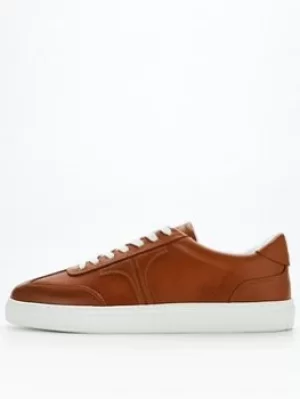 Image of Ted Baker Robertt Retro Trainers, Tan, Size 9, Men