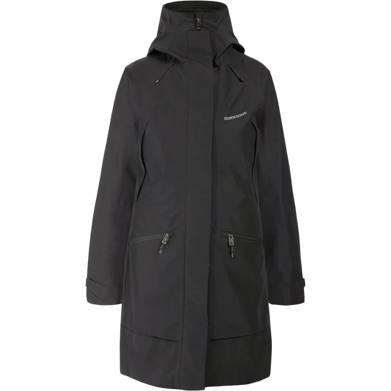 Image of Womens parka Didriksons Ilma Noir Female 42