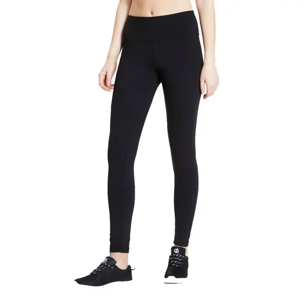 Image of Dare 2b Womens Legitimate Qick Wicking Lightweight Tights UK 12 - Bust 36', (92cm) Black DWJ475-800-12