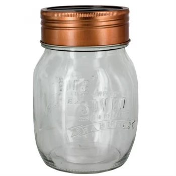 Image of Scott and Lawson Glass Counting Money Jar
