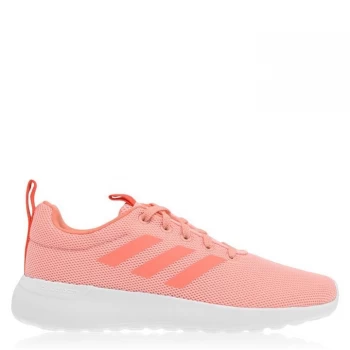 Image of adidas Lite Racer Girls Trainers - Coral/White
