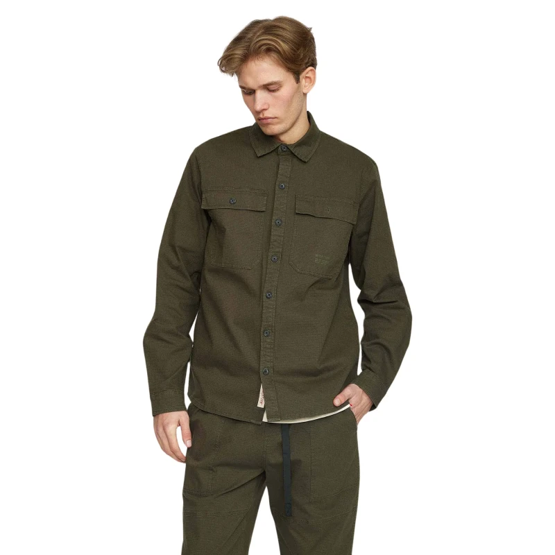 Image of Revolution Overshirt Revolution Vert Male S