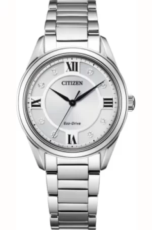 Image of Citizen Ladies Eco-Drive Diamond Dial Dc Azzure