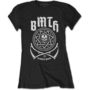 Image of Bring Me The Horizon - Crooked Womens X-Large T-Shirt - Black
