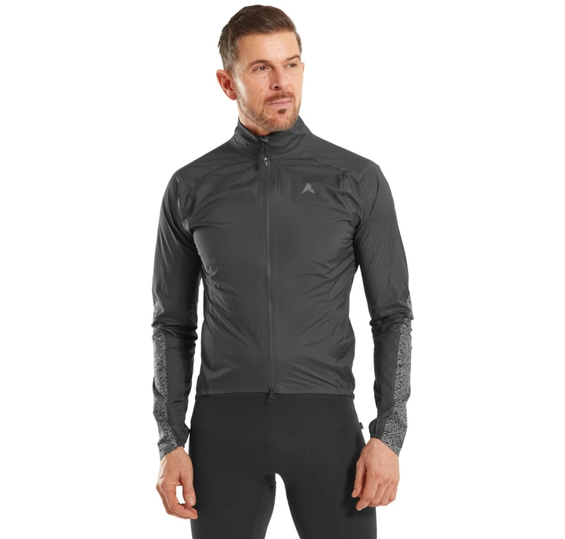 Image of Altura Icon Pocket Rocket Waterproof Mens Packable Jacket S CARBON - Cycles UK