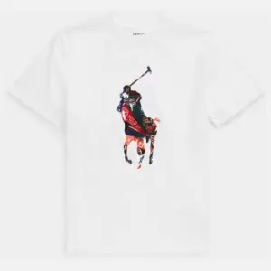 Image of Polo Ralph Lauren Boys' Pennant Pony Cotton-Jersey T-Shirt - 8 Years
